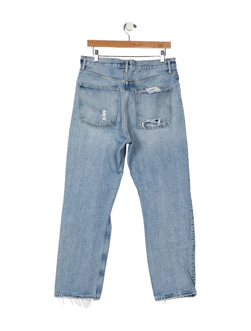 AGOLDE High-Rise Straight Leg Jeans