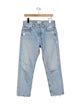 AGOLDE Mid-Rise Straight Leg Jeans