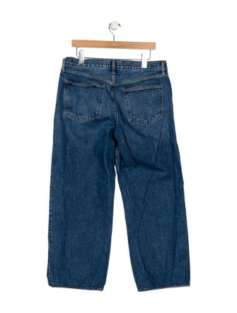 AGOLDE Mid-Rise Wide Leg Jeans
