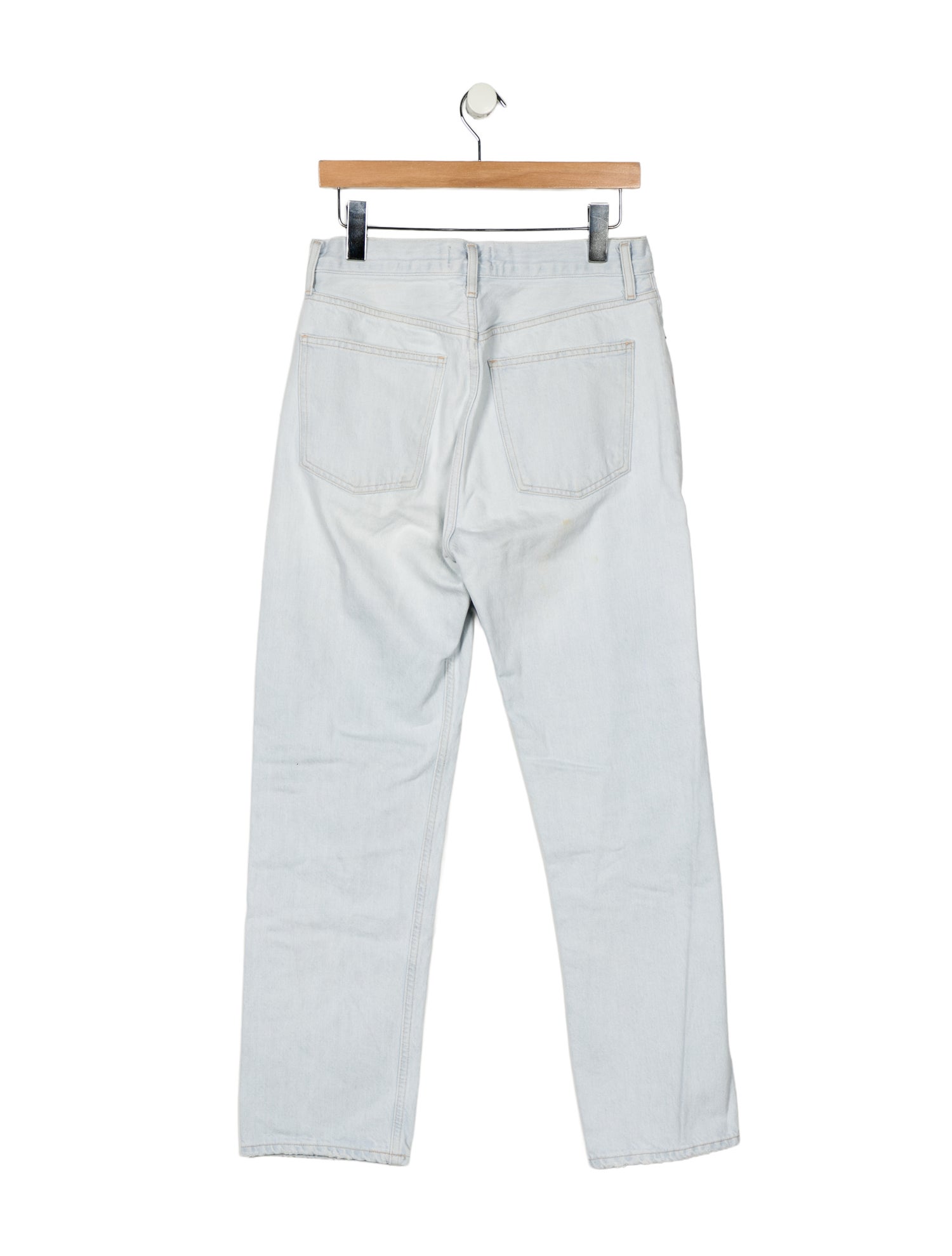 AGOLDE High-Rise Straight Leg Jeans