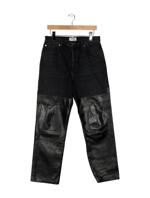 AGOLDE High-Rise Straight Leg Jeans