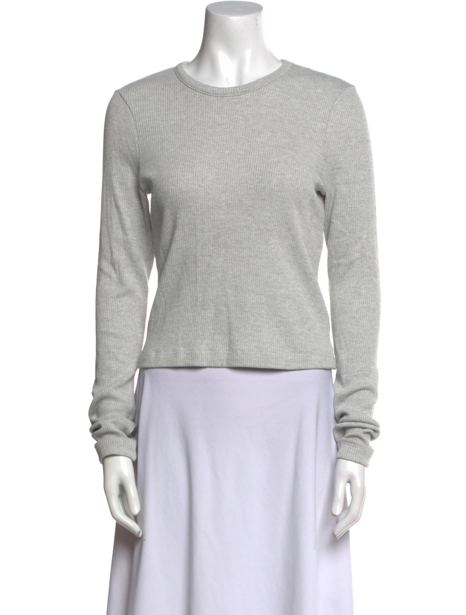 AGOLDE Crew Neck Long Sleeve Sweatshirt