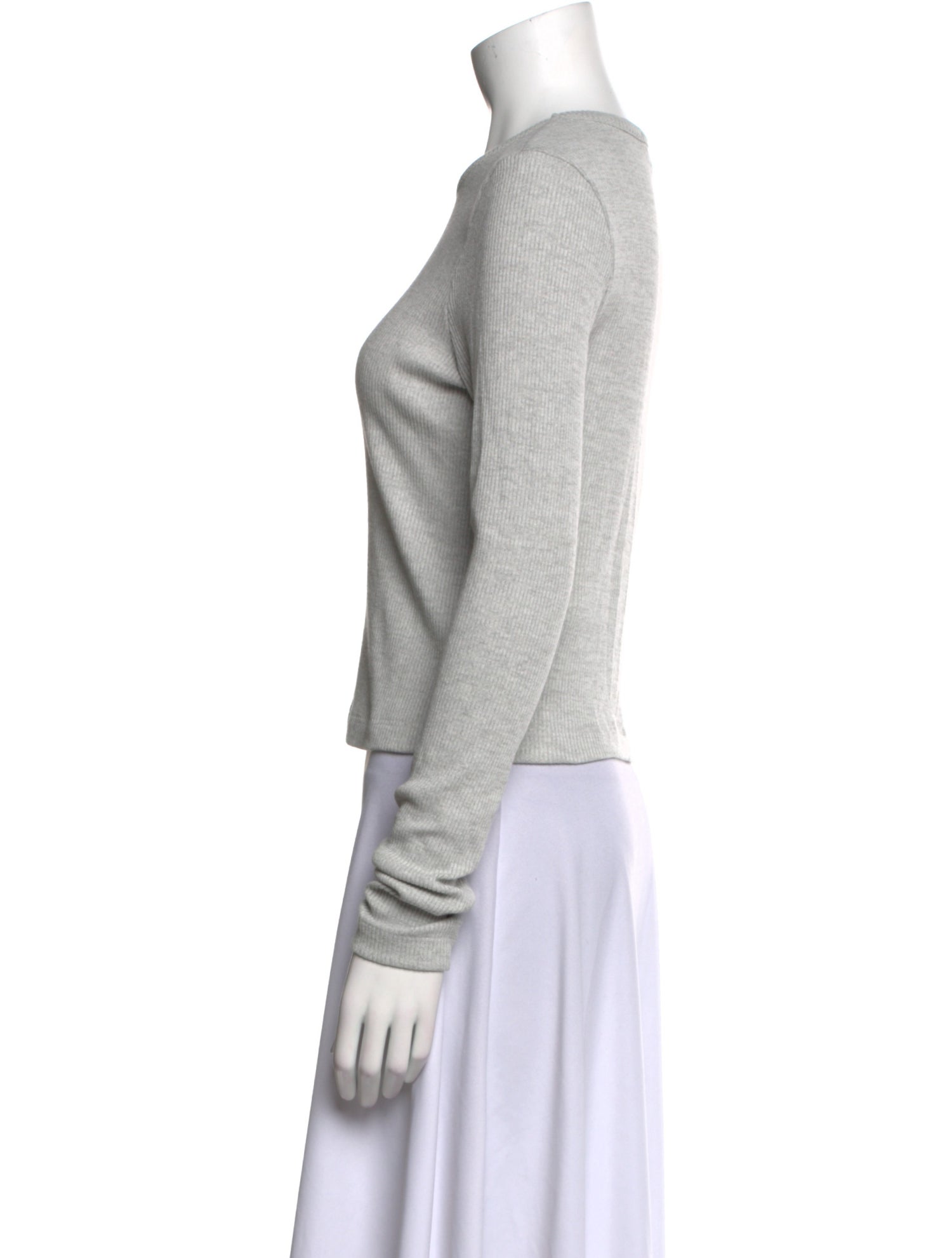 AGOLDE Crew Neck Long Sleeve Sweatshirt