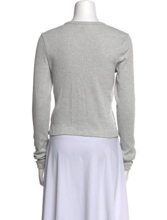 AGOLDE Crew Neck Long Sleeve Sweatshirt