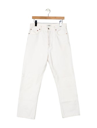 AGOLDE High-Rise Straight Leg Jeans