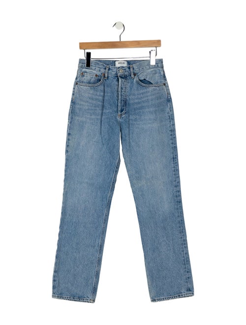 AGOLDE High-Rise Straight Leg Jeans
