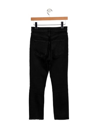 AGOLDE Mid-Rise Straight Leg Jeans