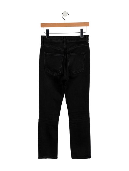 AGOLDE Mid-Rise Straight Leg Jeans