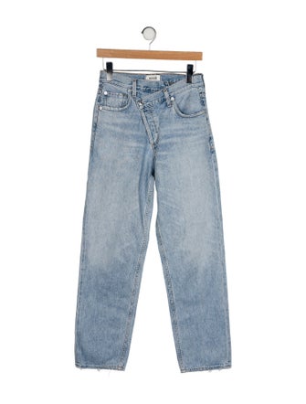 AGOLDE High-Rise Straight Leg Jeans