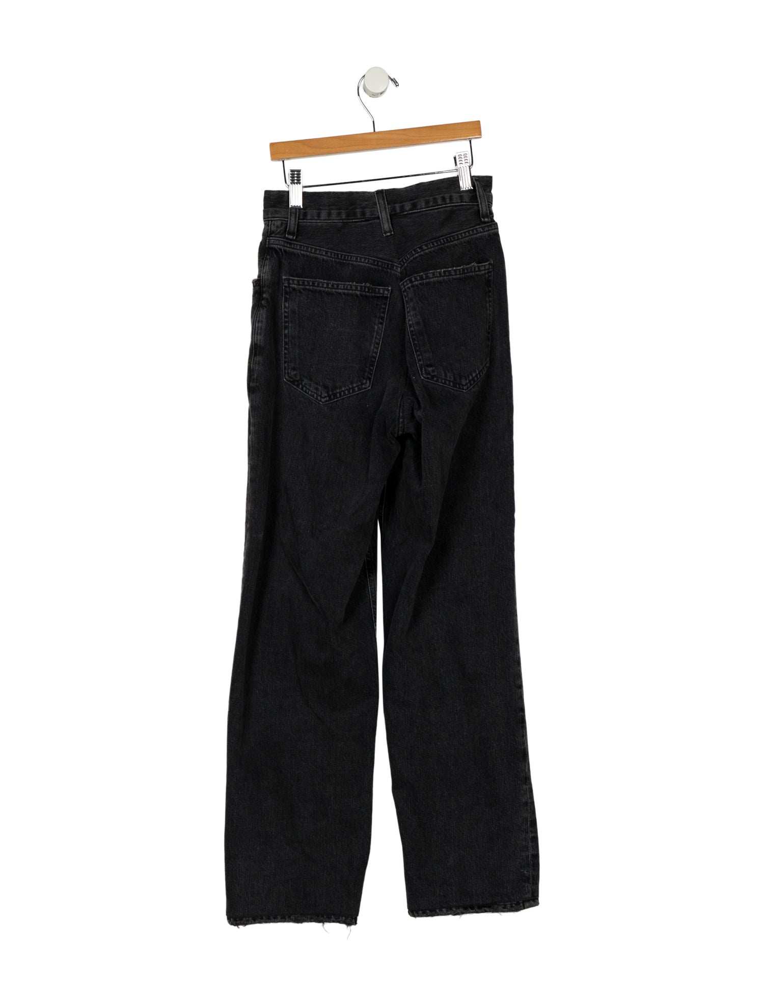 AGOLDE Criss Cross Jean Straight Leg Jeans