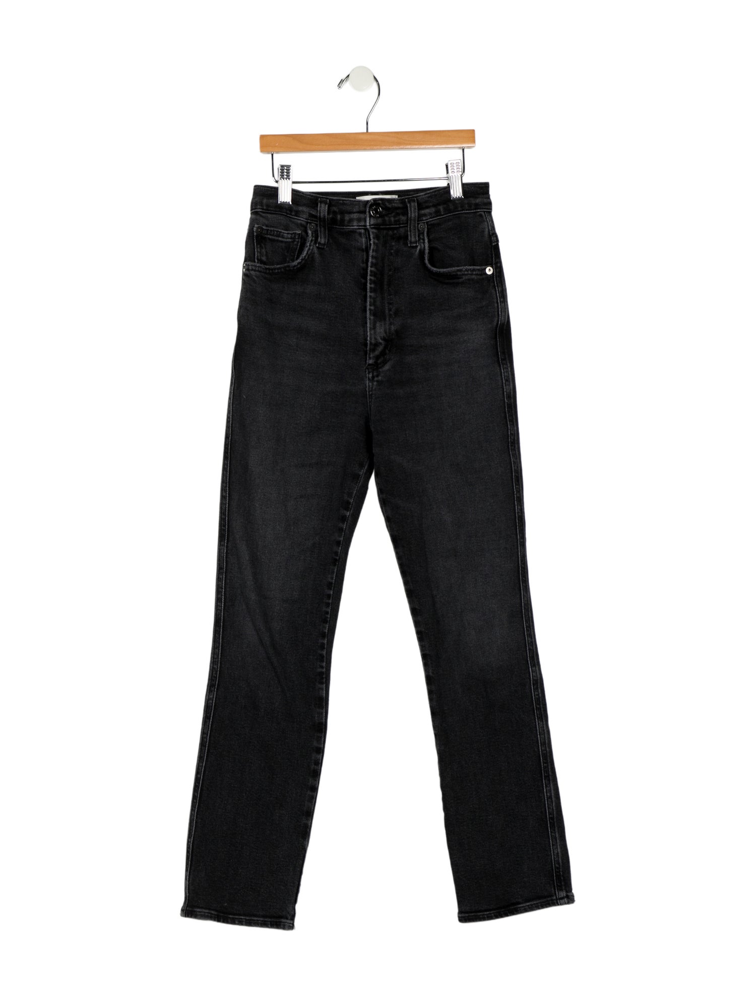 AGOLDE High-Rise Straight Leg Jeans