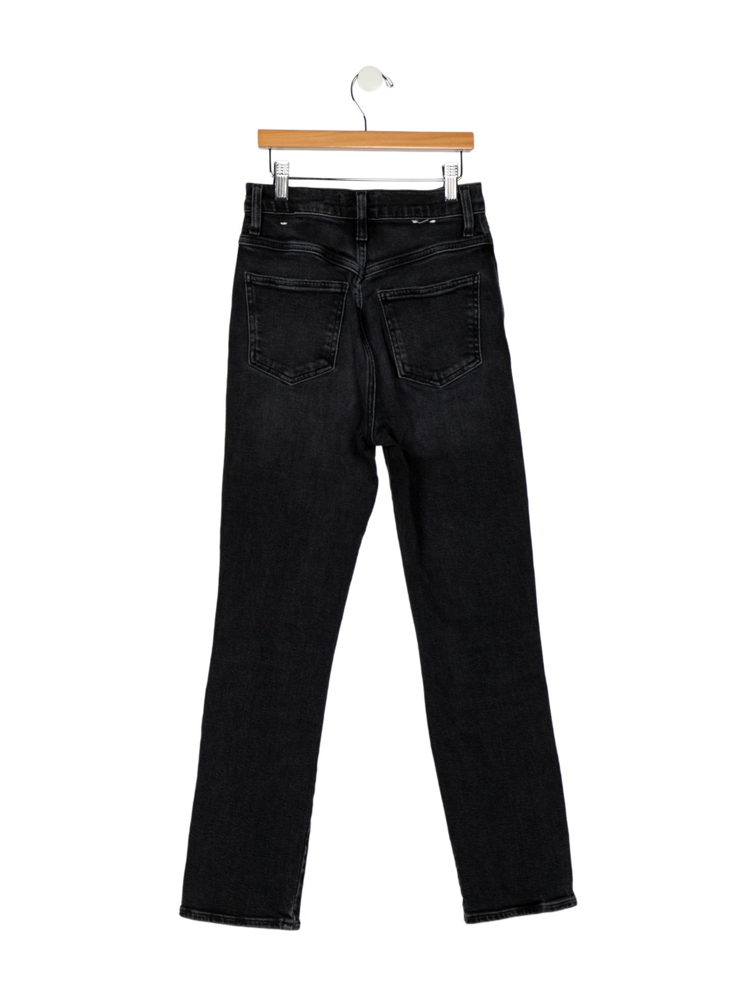 AGOLDE High-Rise Straight Leg Jeans