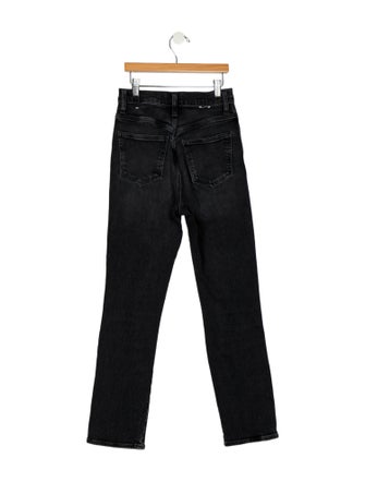 AGOLDE High-Rise Straight Leg Jeans