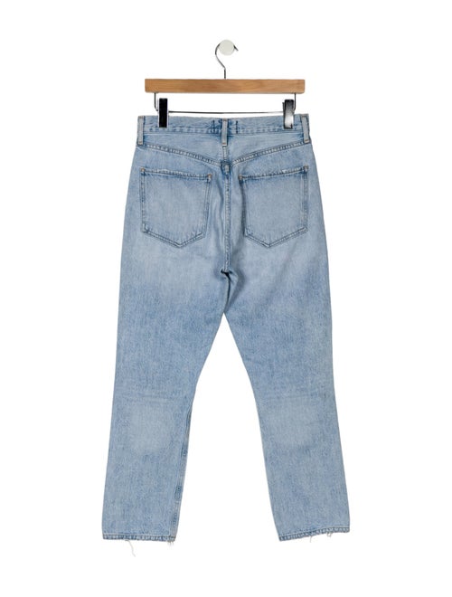 AGOLDE High-Rise Straight Leg Jeans