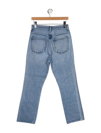 AGOLDE High-Rise Straight Leg Jeans