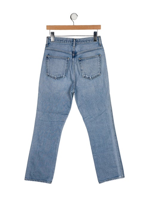 AGOLDE High-Rise Straight Leg Jeans