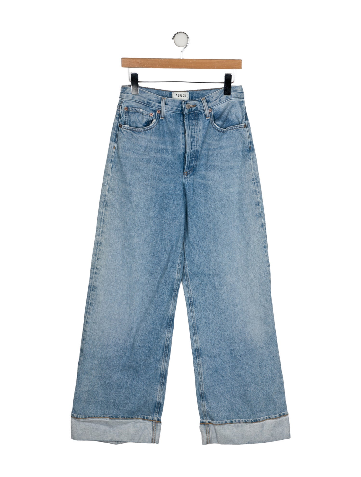 AGOLDE High-Rise Wide Leg Jeans