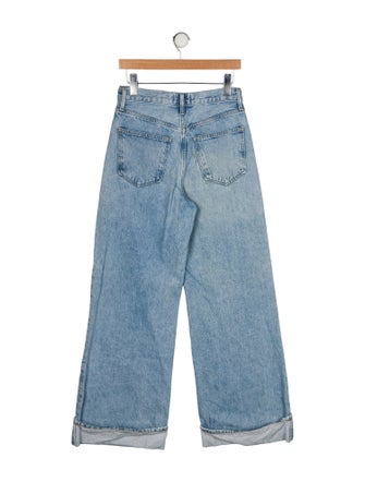 AGOLDE High-Rise Wide Leg Jeans