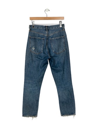AGOLDE High-Rise Straight Leg Jeans