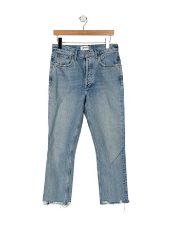 AGOLDE High-Rise Straight Leg Jeans