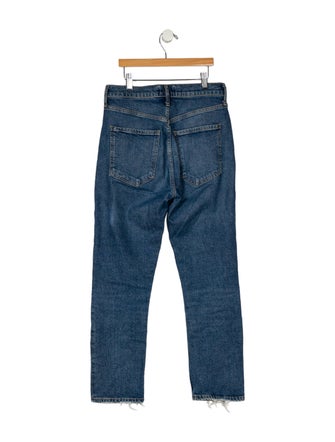 AGOLDE High-Rise Straight Leg Jeans
