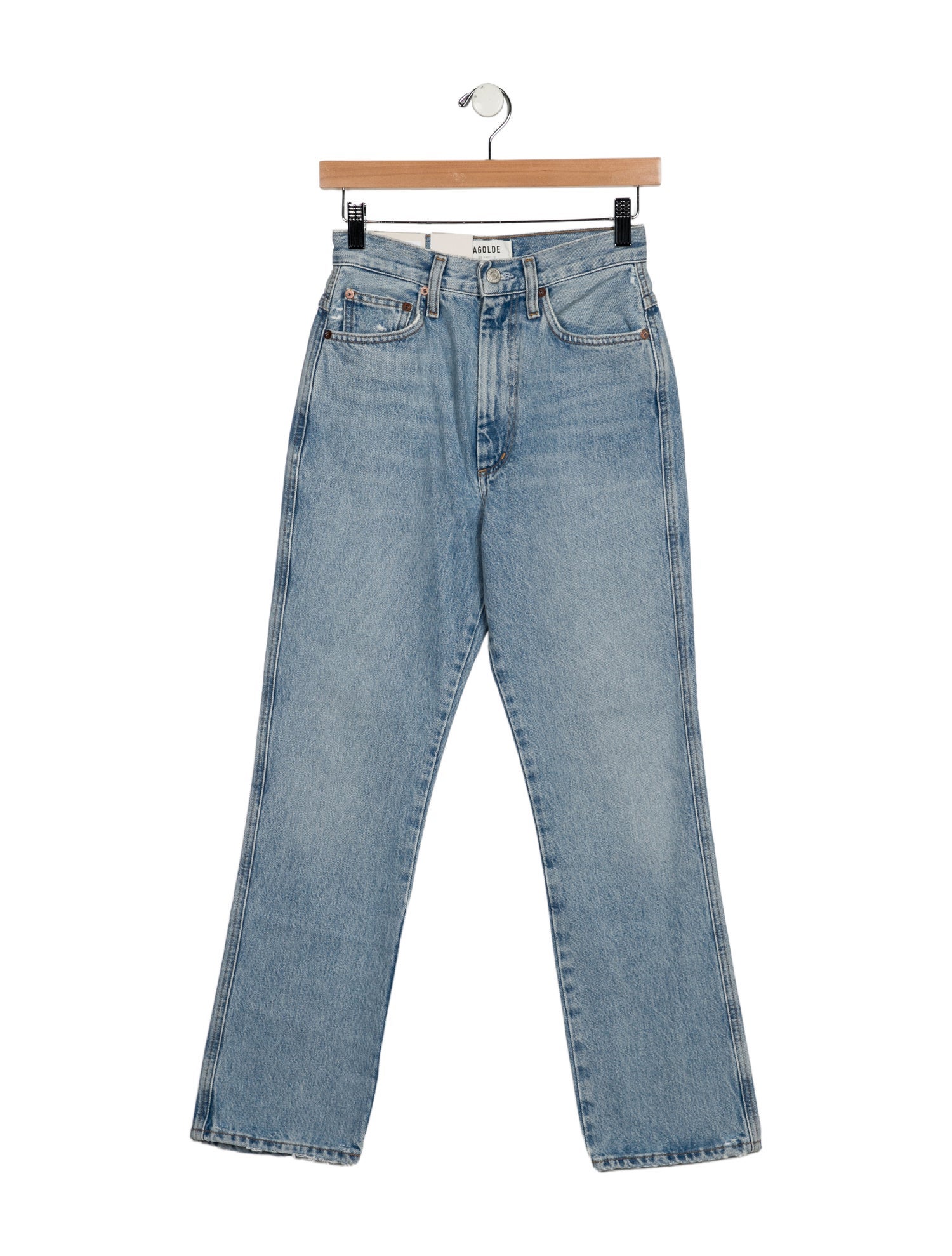 AGOLDE Mid-Rise Straight Leg Jeans w/ Tags