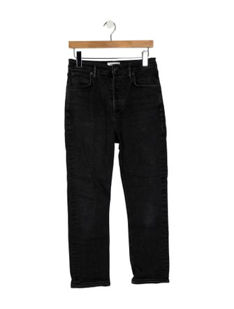 AGOLDE High-Rise Straight Leg Jeans