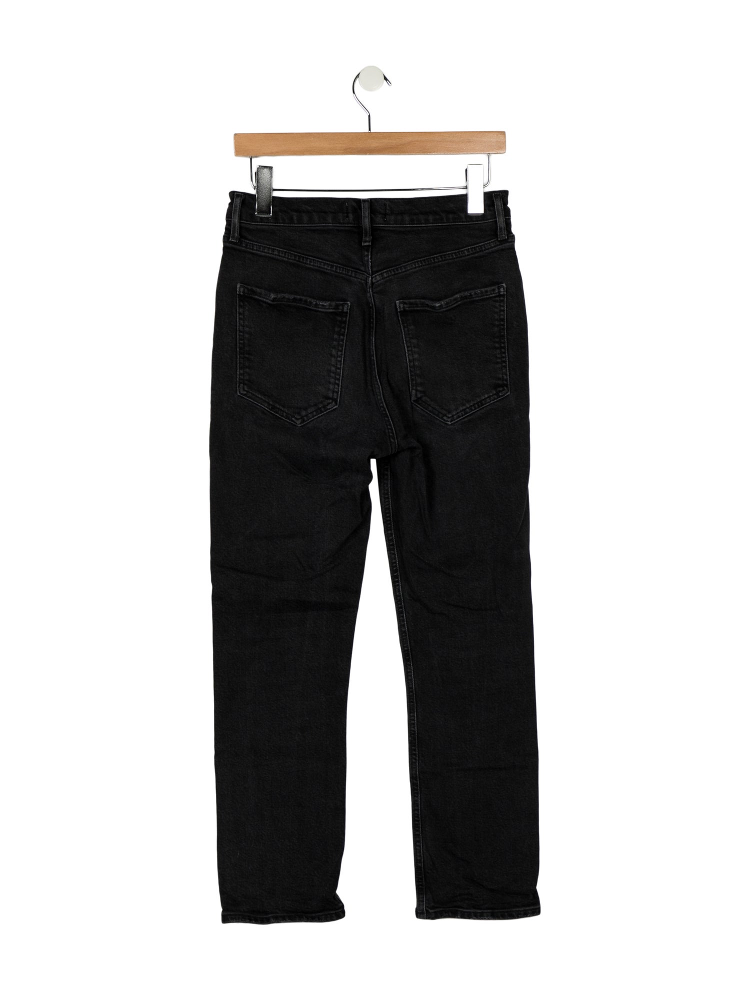 AGOLDE High-Rise Straight Leg Jeans