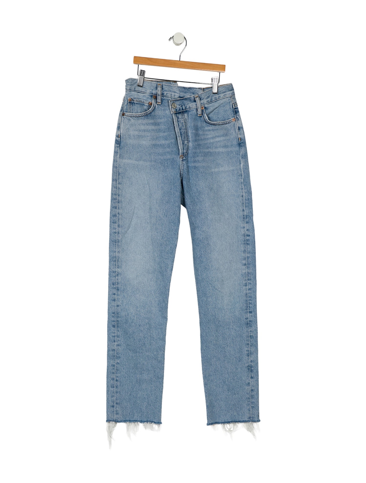 AGOLDE High-Rise Straight Leg Jeans