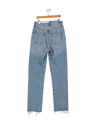 AGOLDE High-Rise Straight Leg Jeans