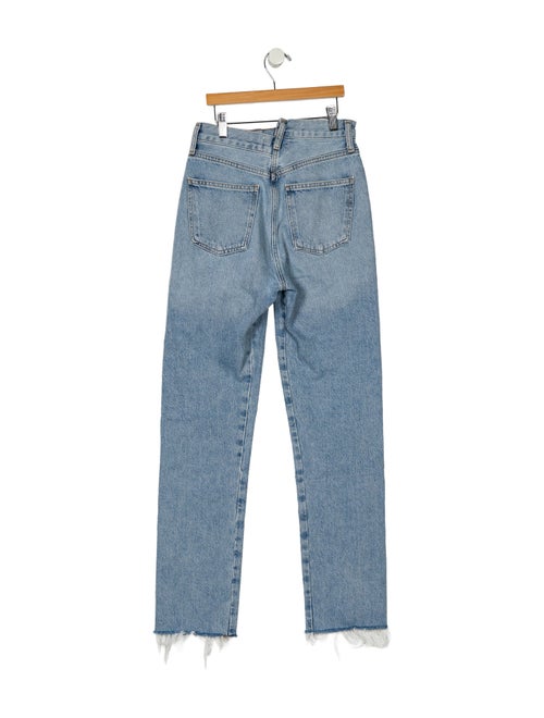AGOLDE High-Rise Straight Leg Jeans