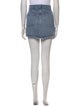 AGOLDE Distressed Accents Mini Skirt