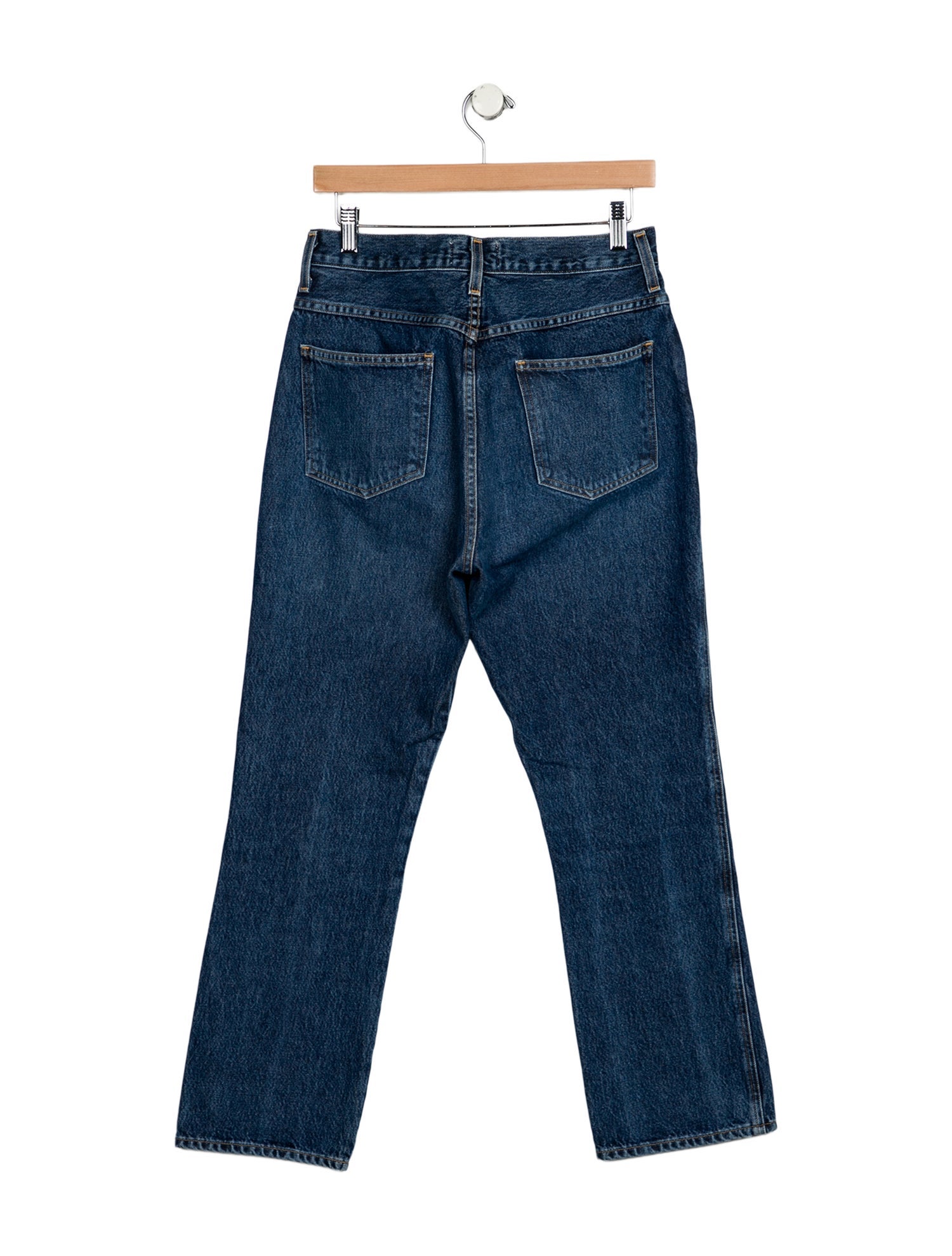 AGOLDE High-Rise Straight Leg Jeans