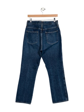 AGOLDE High-Rise Straight Leg Jeans