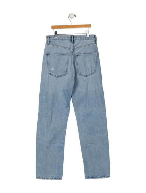 AGOLDE High-Rise Straight Leg Jeans