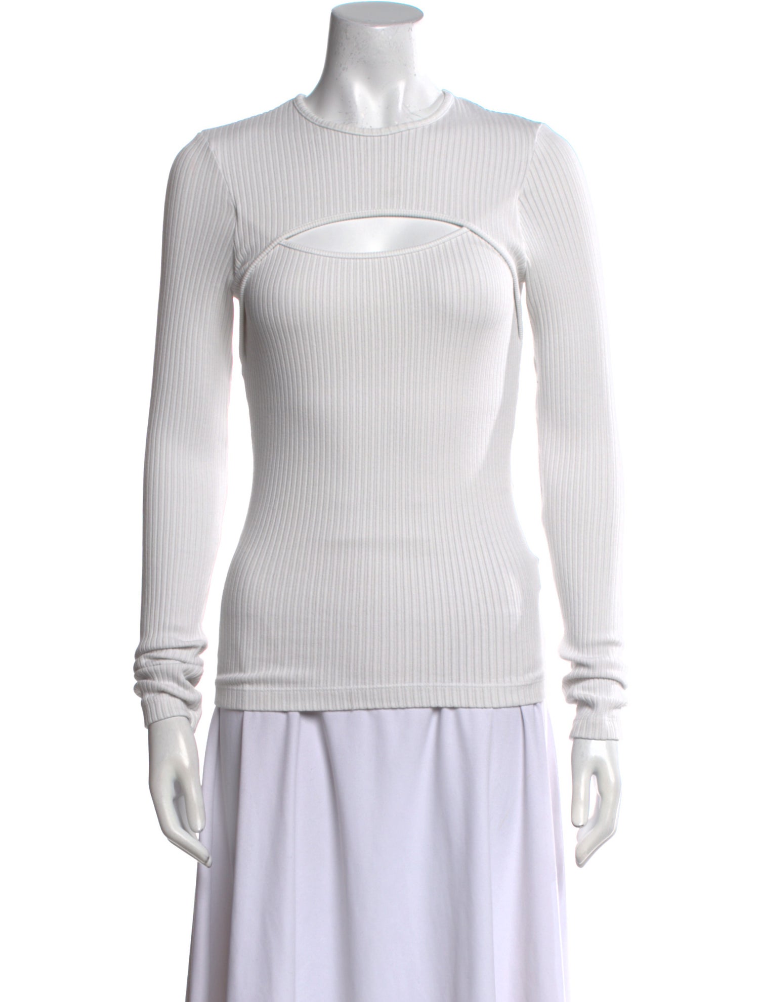 AGOLDE Crew Neck Long Sleeve Top