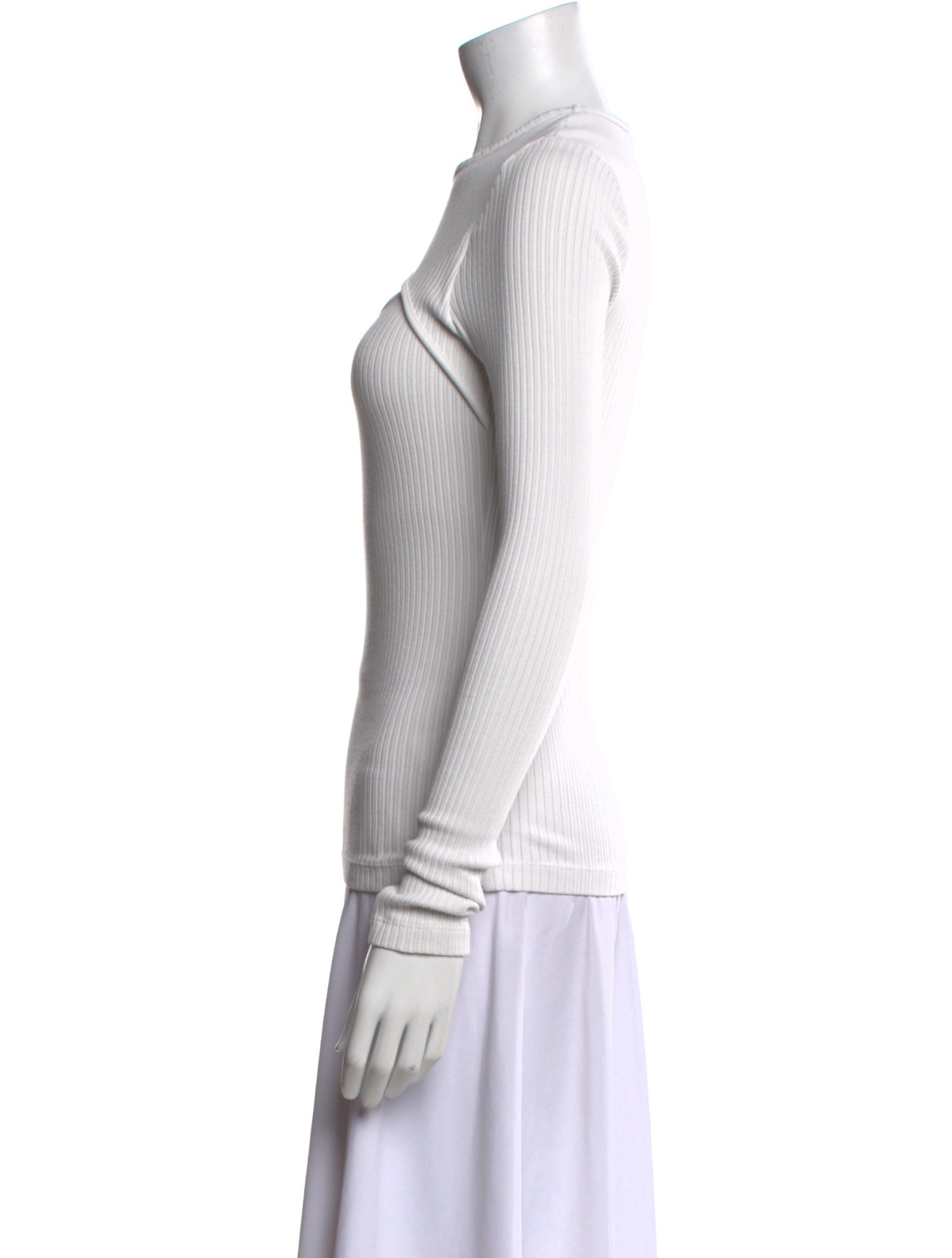 AGOLDE Crew Neck Long Sleeve Top