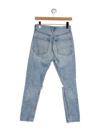 AGOLDE Mid-Rise Skinny Leg Jeans