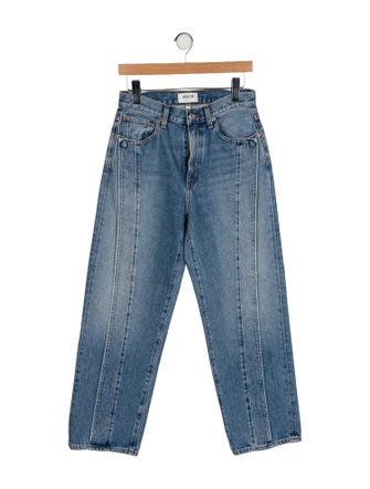 AGOLDE High-Rise Straight Leg Jeans