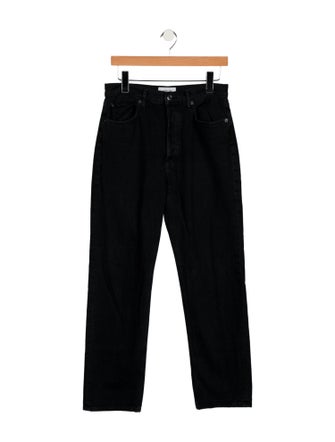 AGOLDE High-Rise Straight Leg Jeans