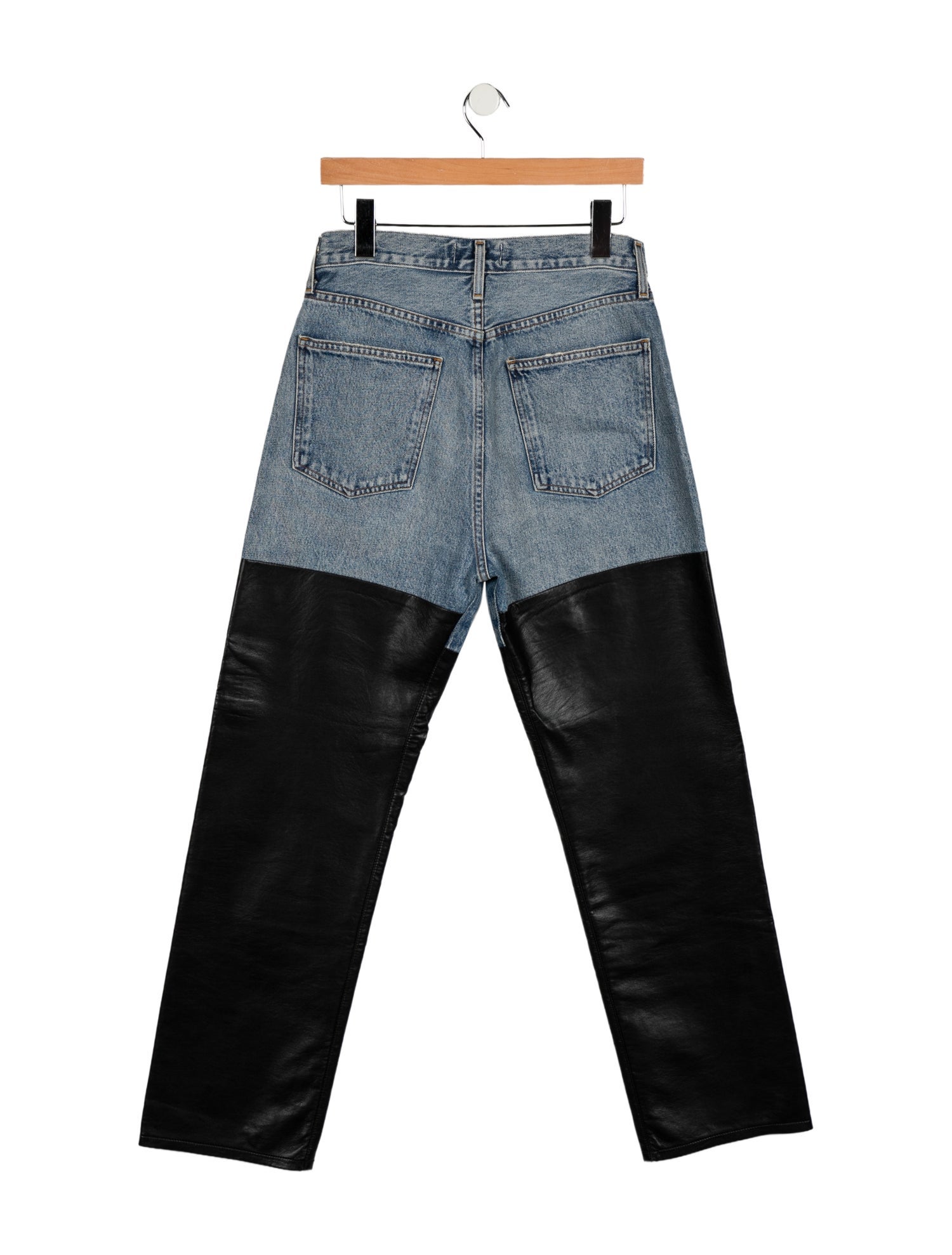 AGOLDE High-Rise Straight Leg Jeans