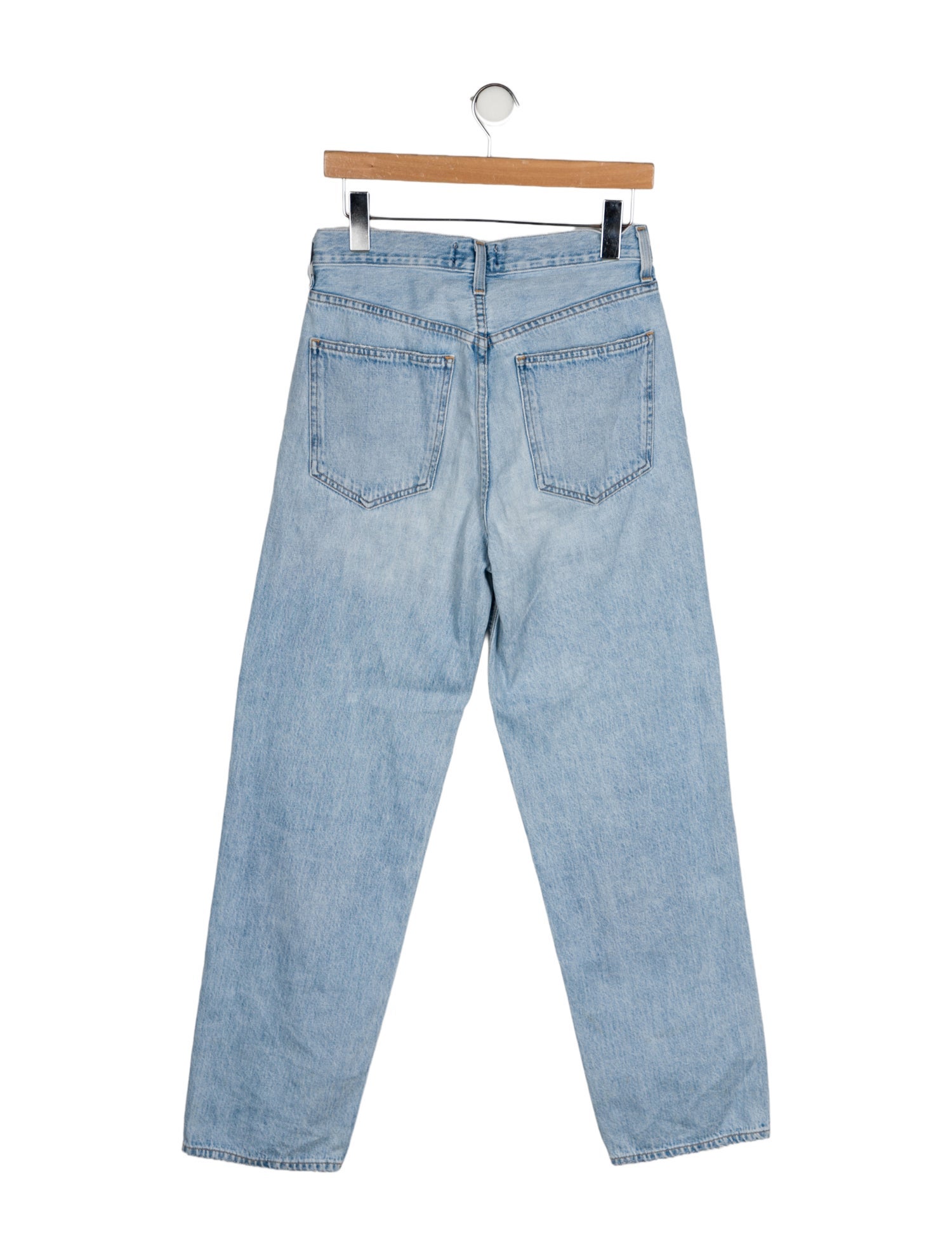AGOLDE High-Rise Straight Leg Jeans