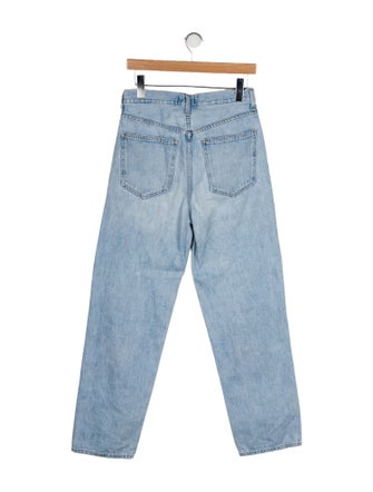 AGOLDE High-Rise Straight Leg Jeans