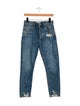 AGOLDE Mid-Rise Straight Leg Jeans