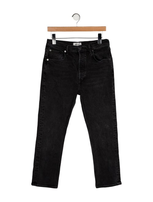 AGOLDE Mid-Rise Straight Leg Jeans