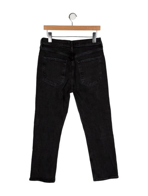 AGOLDE Mid-Rise Straight Leg Jeans