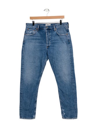 AGOLDE High-Rise Straight Leg Jeans