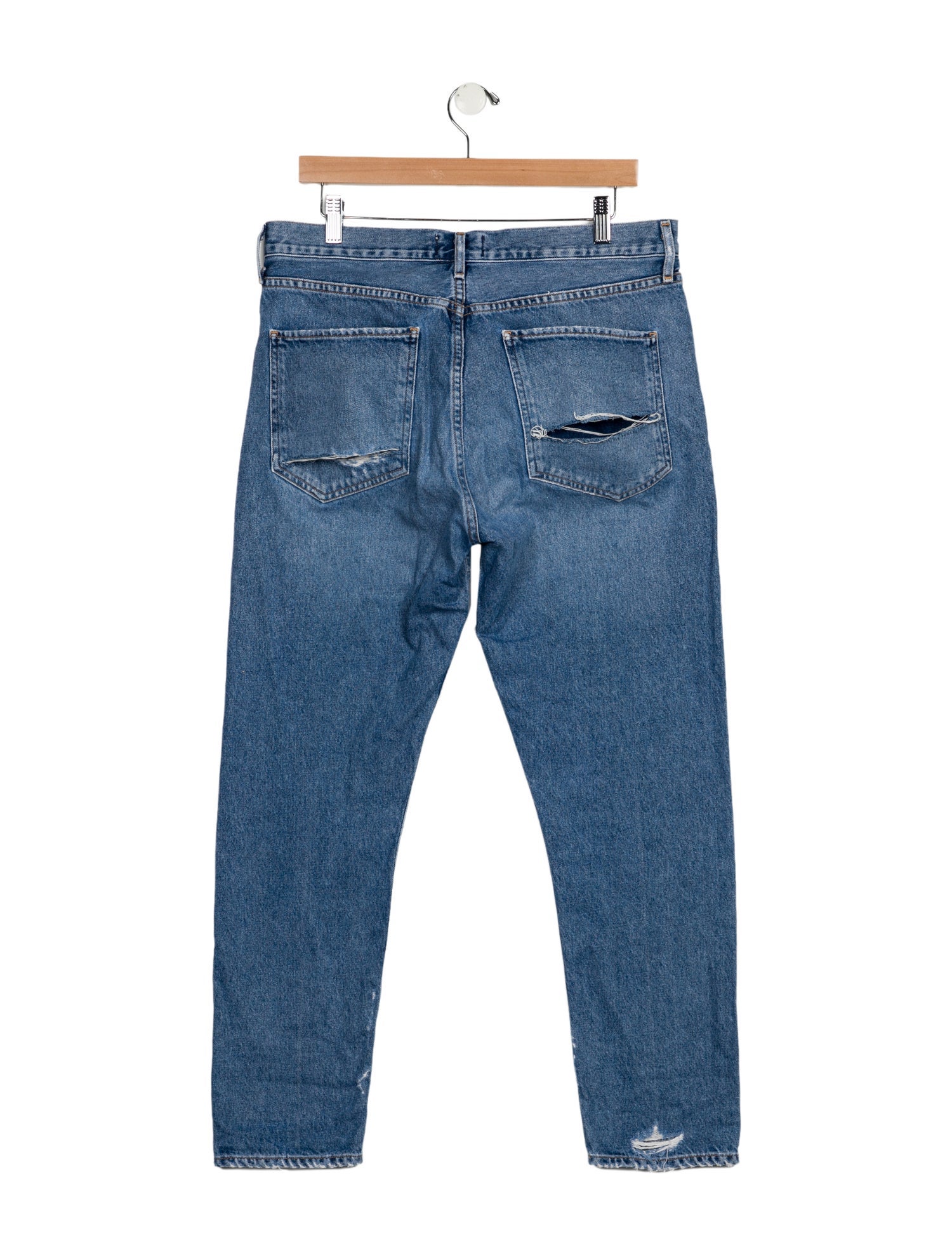 AGOLDE High-Rise Straight Leg Jeans