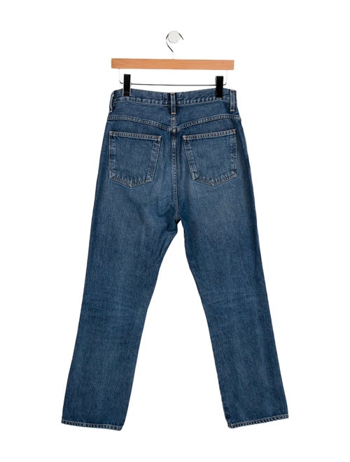 AGOLDE High-Rise Straight Leg Jeans