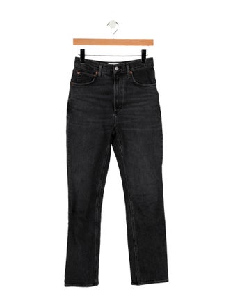 AGOLDE High-Rise Straight Leg Jeans